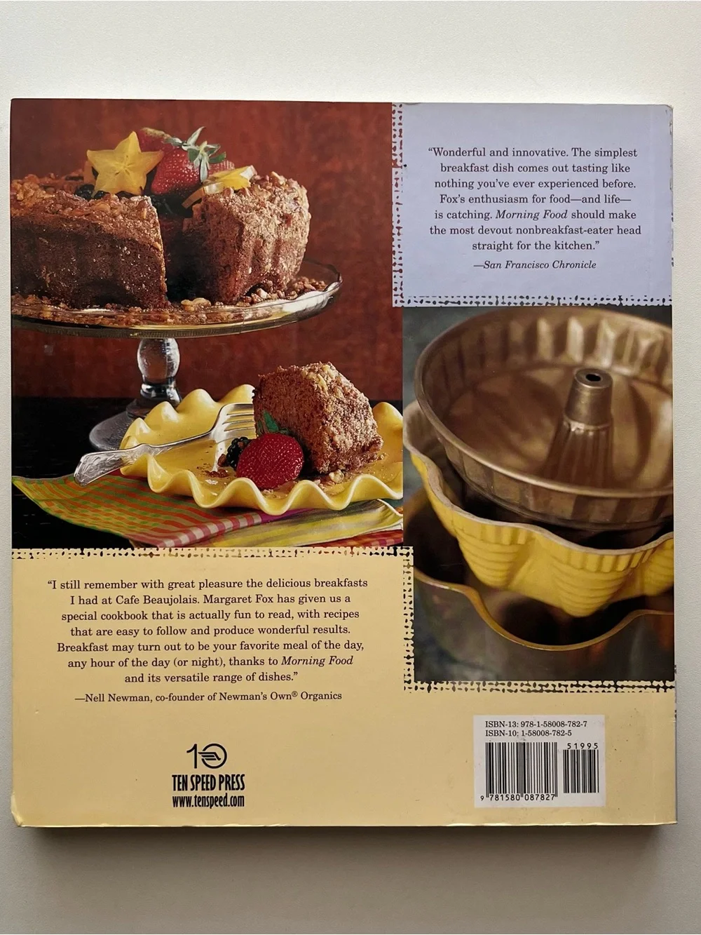 Morning Food by Margaret S. Fox & John B. Bear - Paperback Cookbook